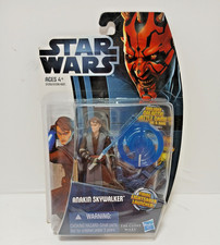 Star Wars Clone Wars 2012 Anakin Skywalker CW1 Hasbro Figure Darth Maul MOC New