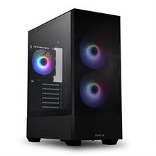 LIAN LI LANCOOL 205 Black Steel Tempered Glass ATX Mid Tower Case