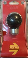 Momo Pl Race Airleather Street Shift Pomello Knob Black Leather New