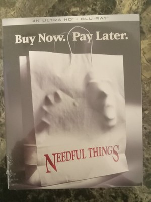 Needful Things - 4K UHD + blu-ray - New & Sealed + Slipcase, Stephen King Horror