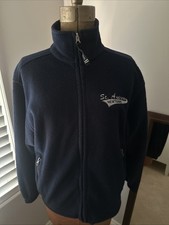 Saint Andrew Newtown Navy Fleece Jacket Charles River Apparel Youth 10-12