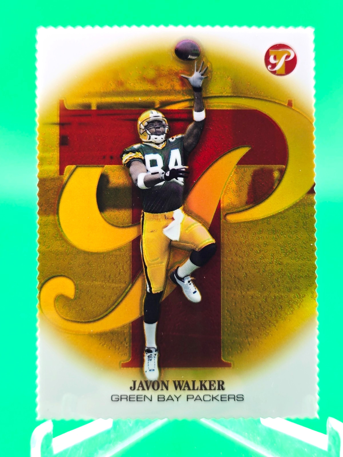 Javon Walker Topps Pristine #92 Gold Refractor