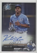 2017 Bowman Chrome Prospect Auto Khalil Lee #CPA-KL Auto 0l1
