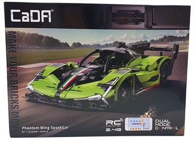 CADA  C51303W 1/10 Scale 395 pcs - Phantom Wing Sports Car Unbuilt RC 2.4G