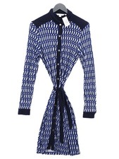 Boden Shirt Midi Dress UK14 in Blue