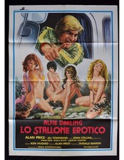 manifesto LO STALLONE EROTICO alfie darling alan price collins A456