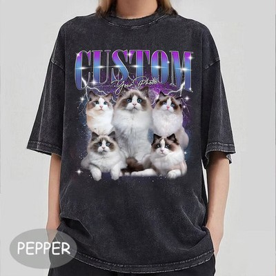 Custom Bootleg Rap Pet Shirt Cat Dog Personalized 9