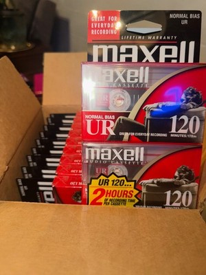 **BRAND NEW** - Maxwell 120 Minutes Audio Cassette Tape - SEALED