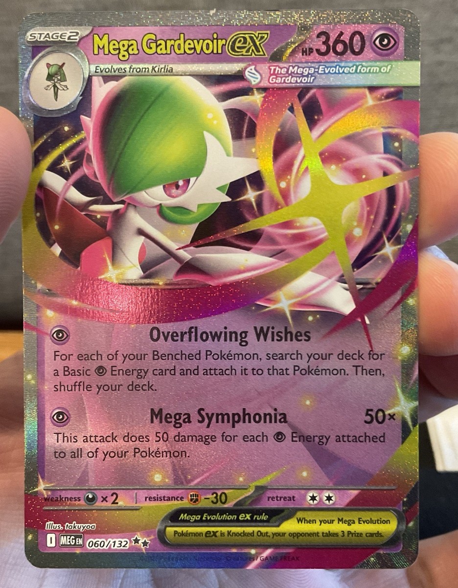 Pokémon TCG Mega Evolution Mega Gardevoir ex 60/132 | eBay