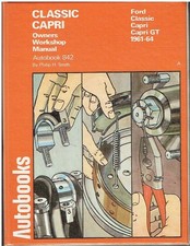 FORD CONSUL CLASSIC 315 & CAPRI CLASSIC 335 1961-64 WORKSHOP MANUAL *VGC H.BACK*