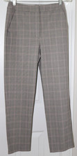 Women's Ankle Pants Express Editor Straight Leg Super High Waist Trousers Sz 4