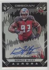2018 Panini Obsidian Aurora Auto /100 Gerald McCoy #AA-GM Auto s3g