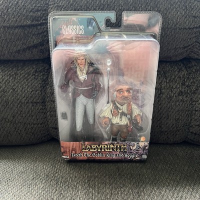Neca Labyrinth Jareth the Goblin King and Hoggle Action Figure Cult Classics