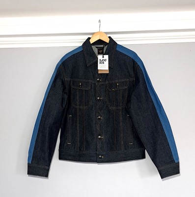 NEW Lee 101 panelled rider jacket XL japanese selvedge denim made