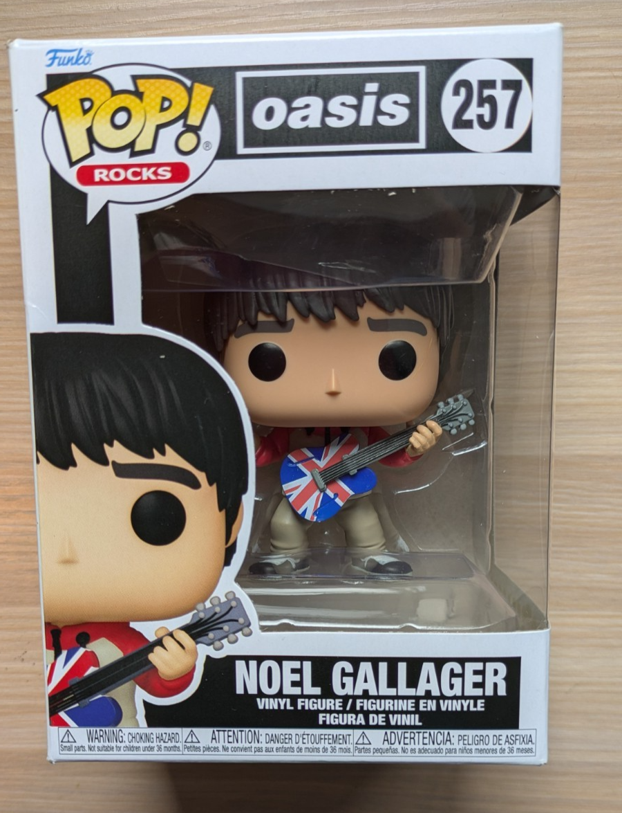 Oasis Funko Pop Liam Noel Gallagher Figure 256 257 Set of 2