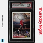 1992 UPPER DECK #23 MICHAEL JORDAN KSA 8.5