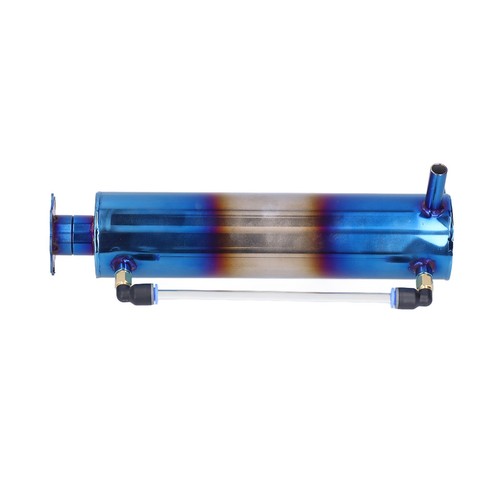 ´500ML Radiator Cooling Coolant Tank Overflow Catch Can Reservoir Aluminum Alloy - Picture 6 of 12