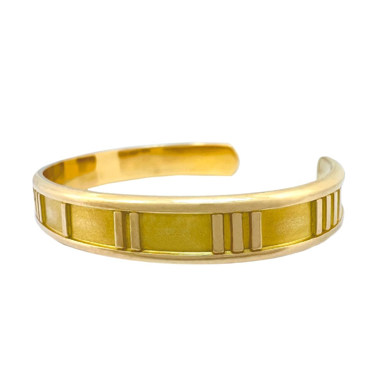 ティファニー　ブレス　アトラス　750　K18　YG　バングル Tiffany & Co. - ティファニー ブレス アトラス 750 K18 YG