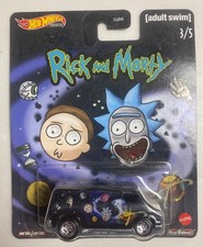 Hot Wheels Rick and Morty Super Van Real Riders Adult Swim 1/5
