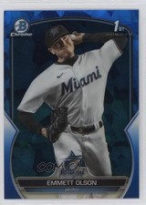 2023 Bowman Chrome Draft Sapphire Edition Emmett Olson #BDC-10 15zu