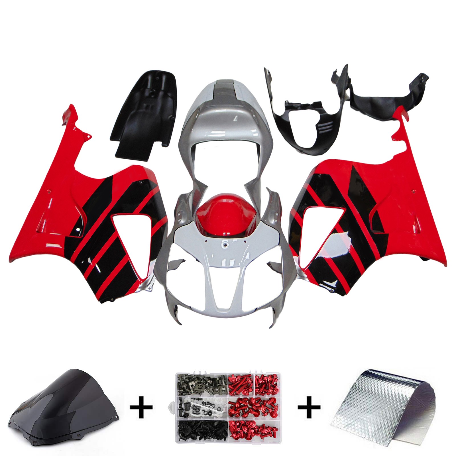 Injection Fairing Kit Bodywork Plastic ABS For Honda VTR1000 RC51 2000-2006