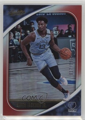 2020-21 Panini Absolute Memorabilia Red 17/199 Jaren Jackson Jr #51 0it8