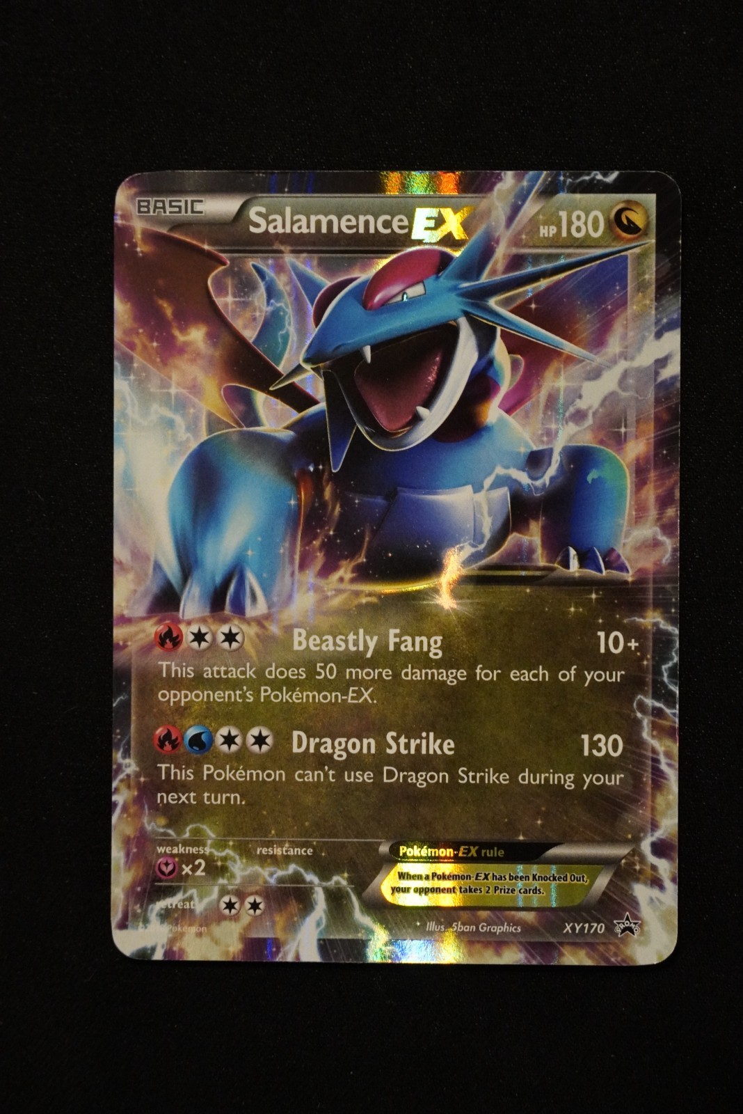 Salamence EX XY170 XY Holo PROMO - Pokemon - LP