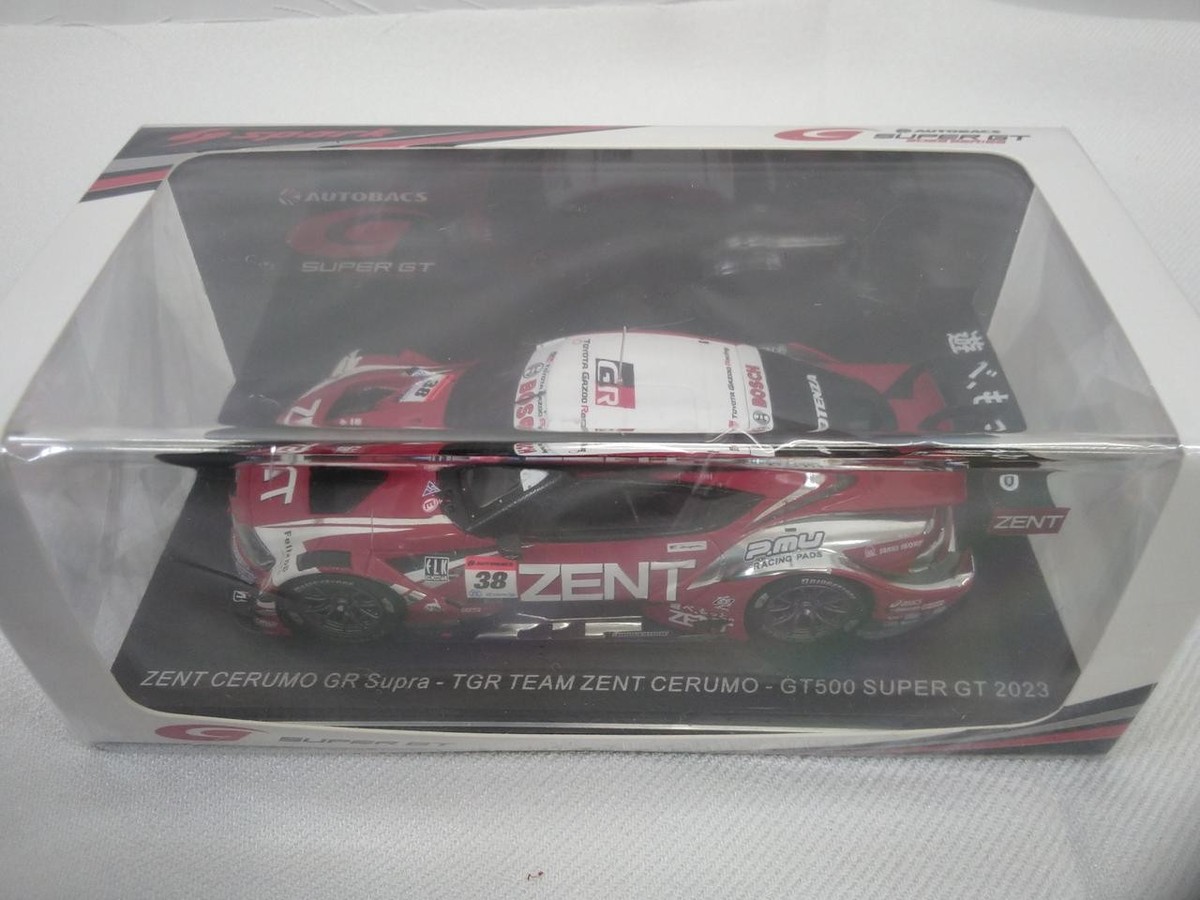 Spark 1/43 Scale Minicar Zent Cerumo Gr Supra 2023 | eBay