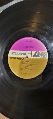 Led Zepplin Debut Album (FIRST US PRINT!) SD 8216 - Picture 11 of 16