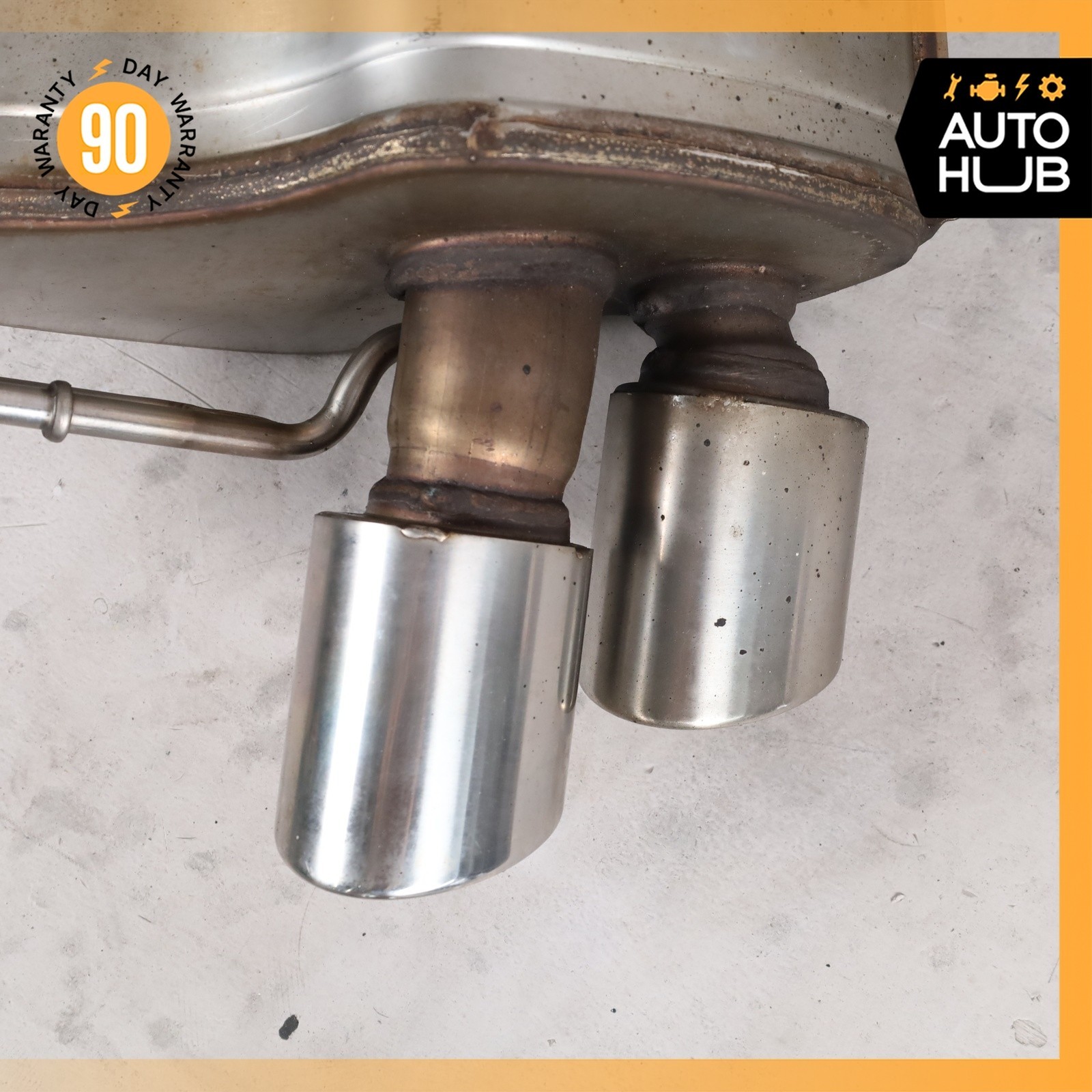 Maserati GranTurismo 4.7L Base Exhaust Mufflers Tips Left & Right Set OEM 58k