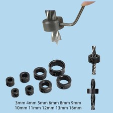 Drill Bit Shaft Depth Stop Collar 3/4/5/6/8-16mm Ring Positioner Collars Locator