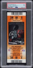 vintage PSA 9 2006 SUPER BOWL XL 40 FULL FOOTBALL TICKET - STEELERS vs SEAHAWKS