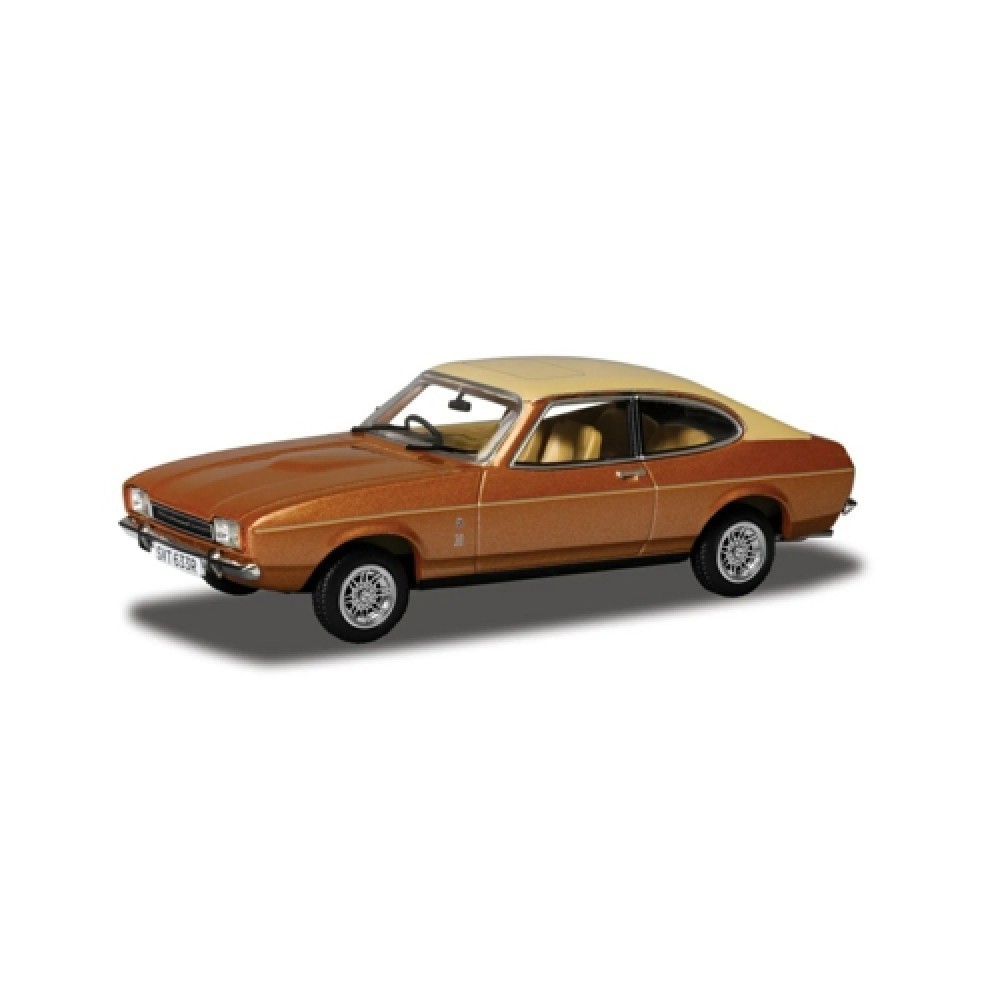 CORGI VANGUARDS  VA15406  FORD CAPRI MK2 3.0 GHIA  SATURN GOLDNEW SEALED