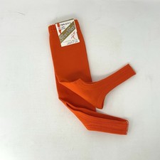 Vintage NOS Twin City Sports Nylon Socks Stirrup Socks Orange USA