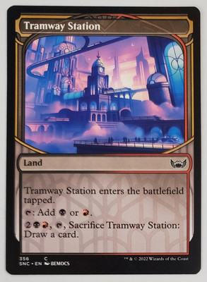 X 1 Tramway Station SNC NM 356/281 SHOWCASE MTG Magic The Gathering 
