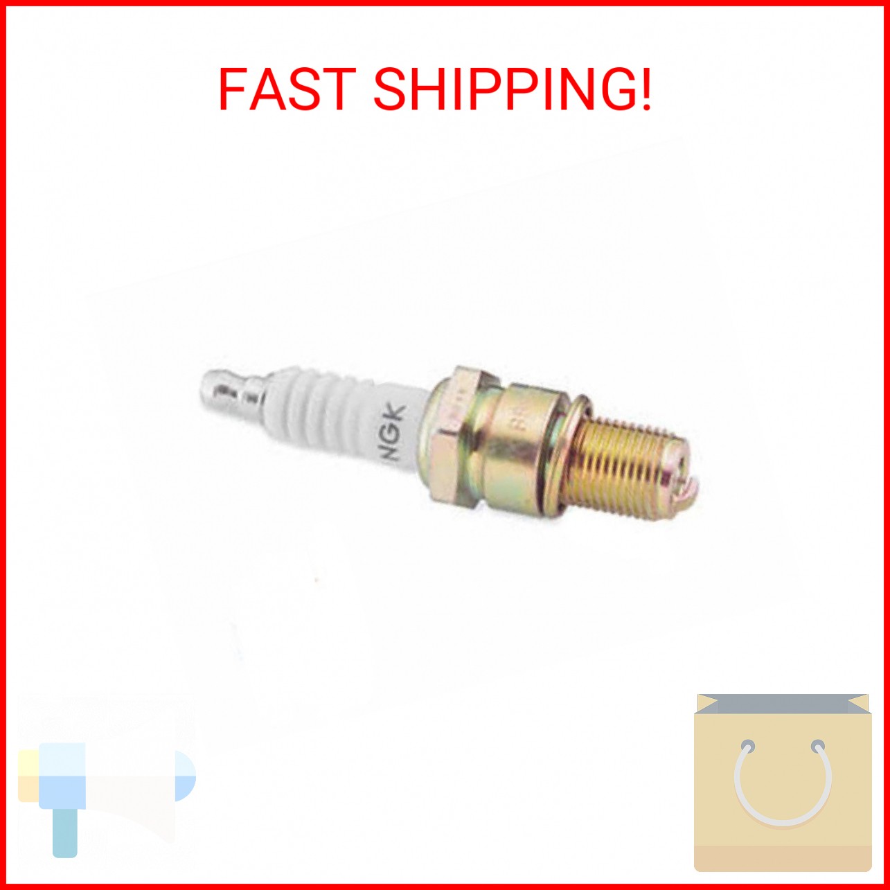 NGK Resistor Sparkplug R6252K-105 for Kawasaki KX85 2001-2018