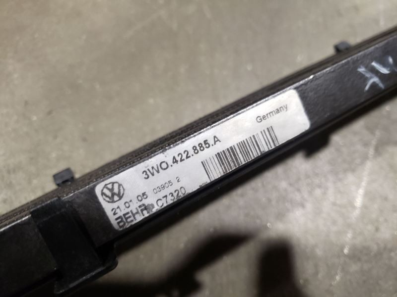 2005 Bentley Continental GT - Power Steering Oil Cooler Radiator OEM