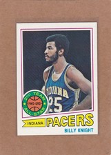 1977-78 TOPPS BASKETBALL BILLY KNIGHT #110 PACERS EXMT *A45983