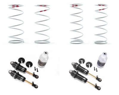 Traxxas Dämpfer GTR Set mit Federn hart TRX7462XSETH Traxxas Slash 4x4, Traxxas 