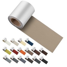 ILOFRI Self Adhesive Leather Repair Patch Tape 3x60 inch, Ivory Brown 1