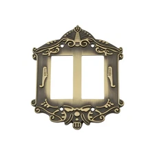 Nostalgic Warehouse VIC_SWPLT_R2 Victorian Double Rocker / GFI