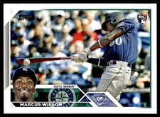 2023 Topps Marcus Wilson Rookie Seattle Mariners #138