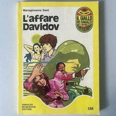 L'affare Davidov Il Giallo Dei Ragazzi 1979 Laura & Isabella Italian Mystery YA