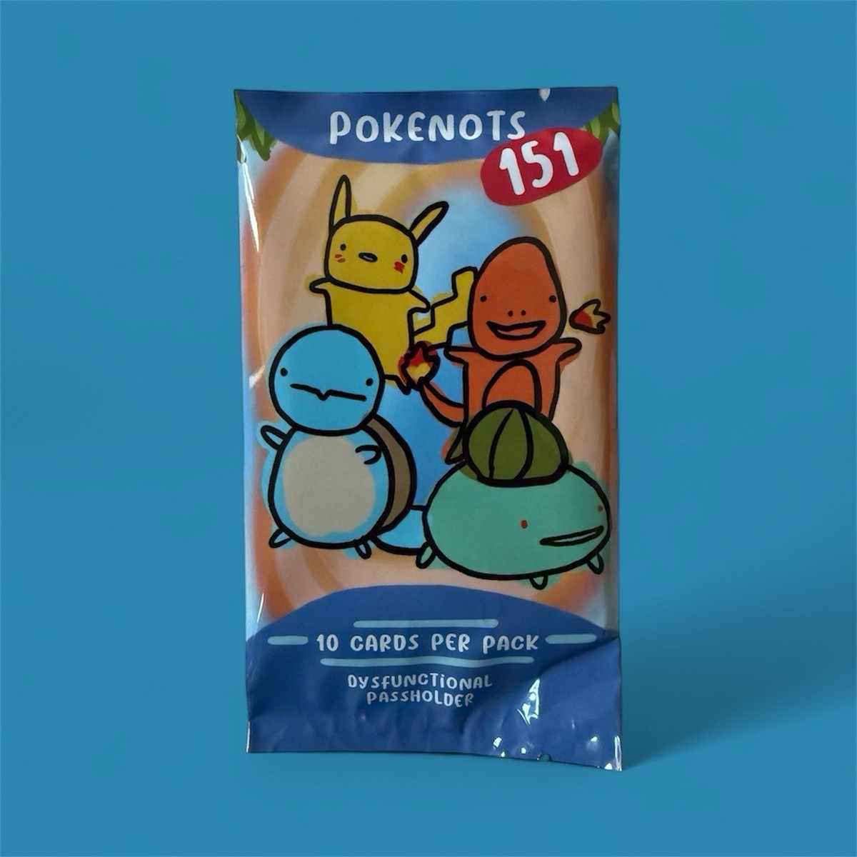 Pokenot Pokenots 151 Booster Pack -Dysfunctional Passholder Parody