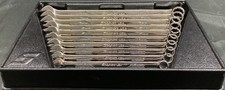 Snap-On SOEXLM710B 10Pc 12 Point Metric Flank Drive Combo Wrench Set (CLN073175)