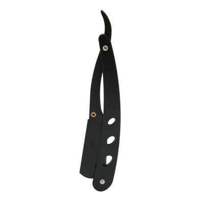 Beard Blade Holder Professional Alloy Foldable Manual Barber Straight Edge B DON