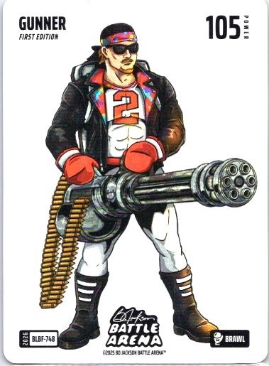 2026 Bo Jackson Battle Arena Gunner 1st Edition Brawl Blizzard Gunnar Henderson