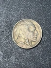 1916 D Buffalo Nickel AU Details Toned
