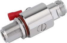 N Female Lightning Arrestor Surge Protector 90V DC-3GHz IP67