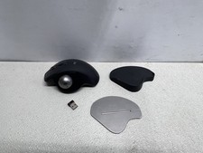 Logitech - MX ERGO Plus Wireless Trackball Mouse w/ Ergonomic design - Graphite